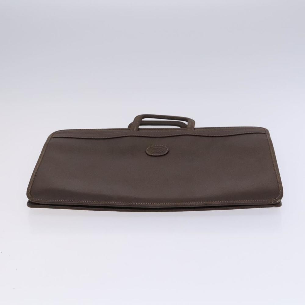 GUCCI Business Bag Leather 2way Brown Auth ep8518 - Picture 5 of 16